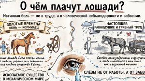 О чём плачут лошади краткое содержание