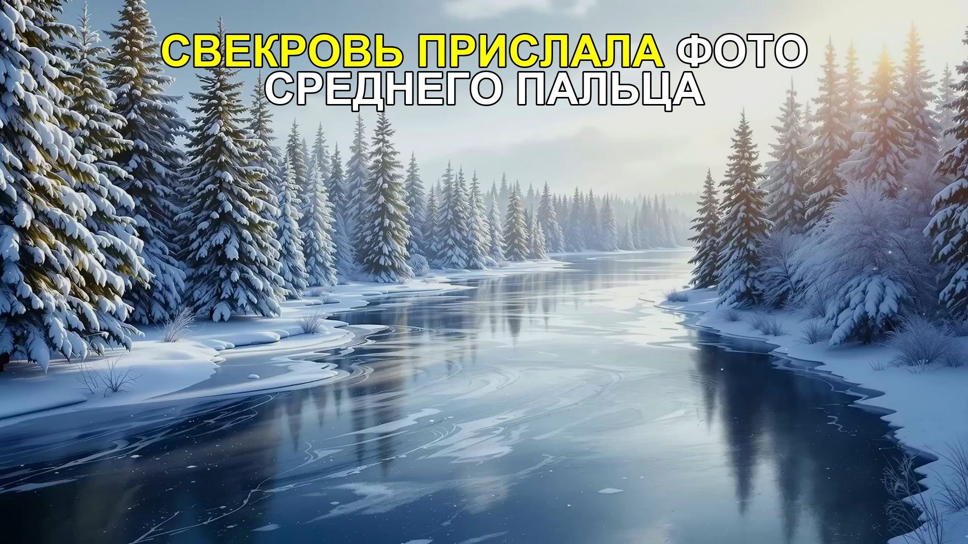 Свекровь прислала фото среднего пальца вместо подарка, а через час попросила 70