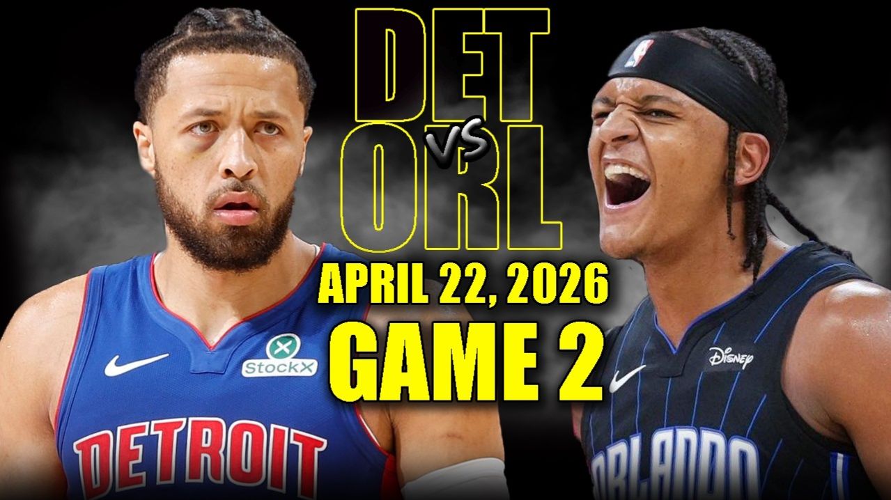 23.04.2026 | ОБЗОР МАТЧА | 1/8 Финала | Детройт Пистонс - Орландо Мэджик | Highlights