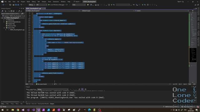 1.DIY язык программирования. Алгоритм Сортироваочная Станция ( Shunting Yard)