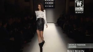 Показ женской коллекции Balmain осень-зима 2009-2010
