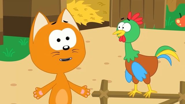  Грибок Теремок и Дождик - от Котэ и Синего трактора песенки для детей!