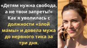 Оставила мужа с детьми и проучила | Истории из жизни