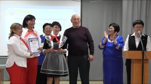 Открытый конкурс патриотической песни "Песни моей юности..." Урда-Ага Награждение