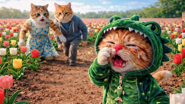 Он просто понюхал цветок… А потом случилось ЭТО 😳🌷