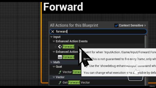 10. Adding input for the forward Step