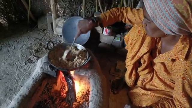 В индийской пустыне.