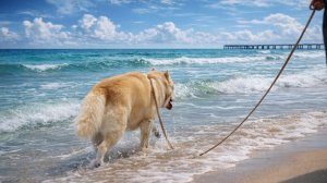 Пёс бежит по воде, вертолёт в небе, я и лох узколистый в кадре — Юпитер-37А // 22 апреля 2026 года