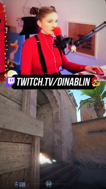 НОВАЯ РАСКИДКА НА DUST 2 😂 Дина Блин играет турнир по КС на 10 миллионов #dinablin