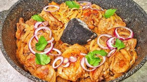 Настоящий ШАШЛЫК с ароматом КОСТРА на СКОВОРОДЕ! Никто не поверил, что я не использовала мангал!