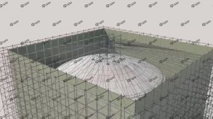 3d визуализация процесса защитного резервуарного комплекса