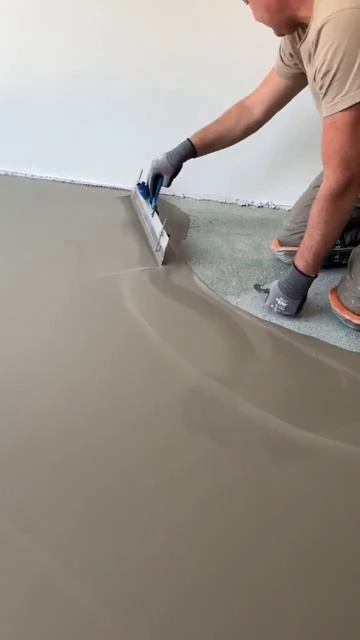 Идеальный пол может быть достигнут без каких-либо трещин.