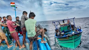 Вау! На второй день мы остались в открытом море и поймали желтоперого тунца