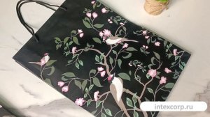 Подарочный пакет ЧУДЕСНЫЙ САД： ПОЮЩИЕ ЩЕГЛЫ, 18х23 см, APF440610-1