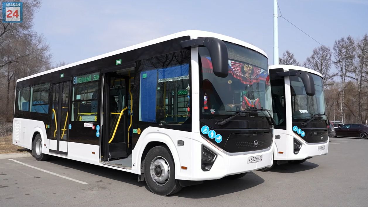 Новые автобусы заменят ПАЗики на двух дачных муниципальных маршрутах в столице Хакасии