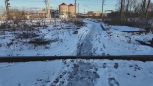 ЖД. Восстановленный ролик двух практически без работы смен. 145/26