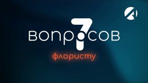 7 вопросов | флорист