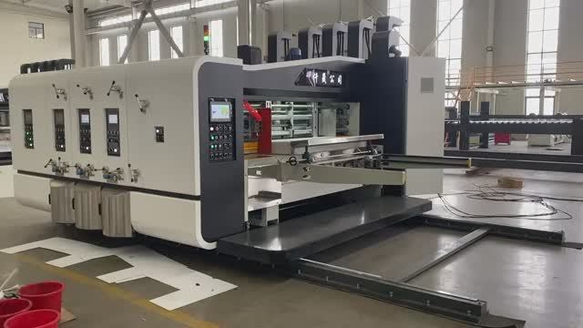 Линия для печати на сотовом полипропилене QHPP-150 - процесс флексопечати