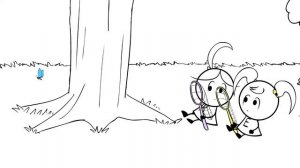 Emma & Kate's Crazy New Hairstyles! - EK Doodles Cute Animation