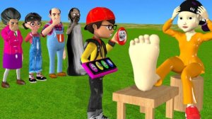 ИГРА В КАЛЬМАРА СТРАШНАЯ УЧИТЕЛЬНИЦА НАКЛАДНЫЕ НОГТИ ДЕВУШКА КАЛЬМАР ОК/ОШИБКА 5 РАЗ ЧЕЛЛЕНДЖ