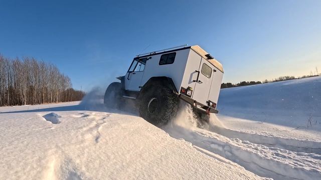 КАБИННЫЙ ВЕЗДЕХОД РОСОМАХА\ПРОДОЛЖАЕМ ТЕСТИРОВАТЬ