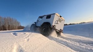 КАБИННЫЙ ВЕЗДЕХОД РОСОМАХА\ПРОДОЛЖАЕМ ТЕСТИРОВАТЬ