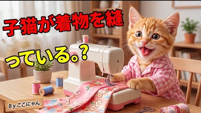 Вот, Ньян, на швейную фабрику за долгожданным кимоно Чудо, произошедшее во время покупки