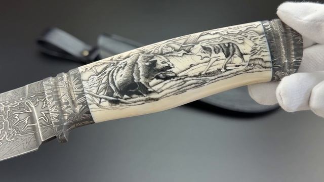 Авторский нож «Походный 3» от Кузницы Медведь