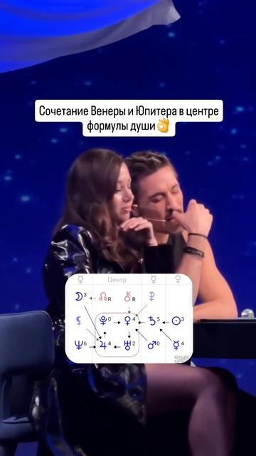 Венера и Юпитер в центре формулы души