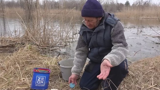 весенняя рыбалка ..неплохо порыбачил на поплавок