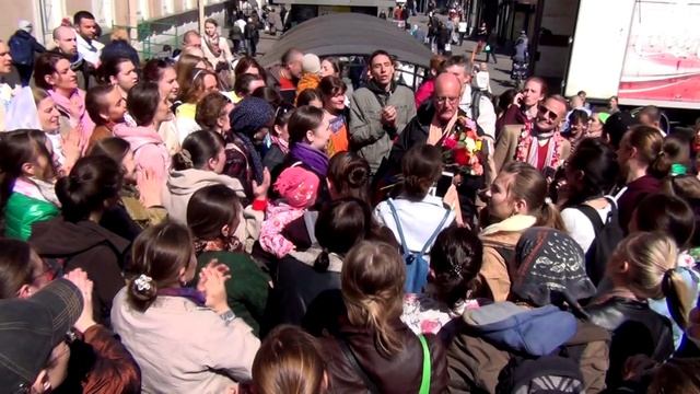 13.05.16.Встречаем Гурудева в С-Пб.