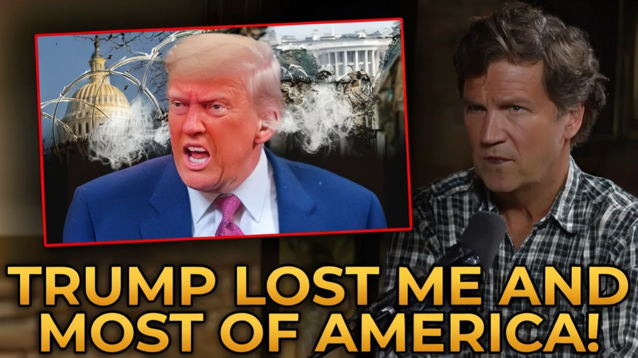 Tucker Carlson BLASTS Trumps Descent Into Madness He Lost Me and America!