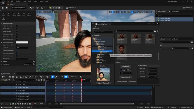 Урок RPG 140. Анимация лица (Unreal Engine 5)