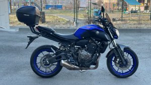 Обзор мотоцикла Yamaha MT-07A, 2018 год