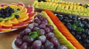 Лучшие идеи для фруктовой тарелки - просто, элегантно и очень аппетитно! 🎉🍇