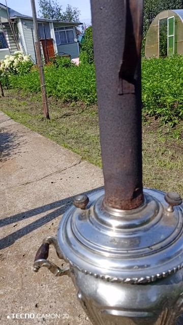 Самовар на дровах 🪵 Вкусный чай только из самовара)))