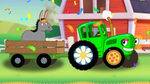 Мультики Для Детей, По Полям с Животных Катаемся