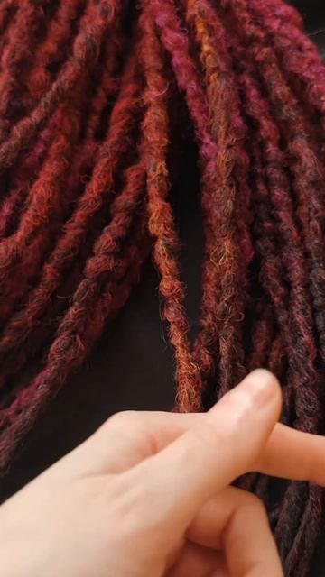 Комплект де дред Вулканическая ночь