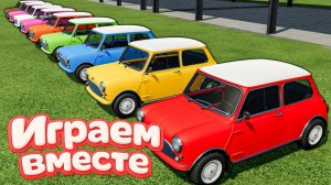 МУЛЬТИКИ ПРО РАЗНОЦВЕТНЫЕ МАШИНКИ И ТРАКТОРЫ ДЛЯ ДЕТЕЙ 🚗 ГОНКИ ТРАКТОРОВ ДЛЯ ДЕТЕЙ №24