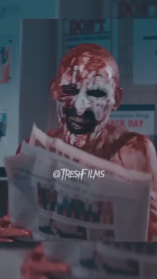 У монстра тоже может быть подружка 🤡 Название_ Ужасающий 2 (2022) 👍🍿 #фильм #сериал #shorts