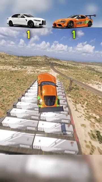 BMW M3 vs Supra 🚗💥 Кто быстрее? 😱