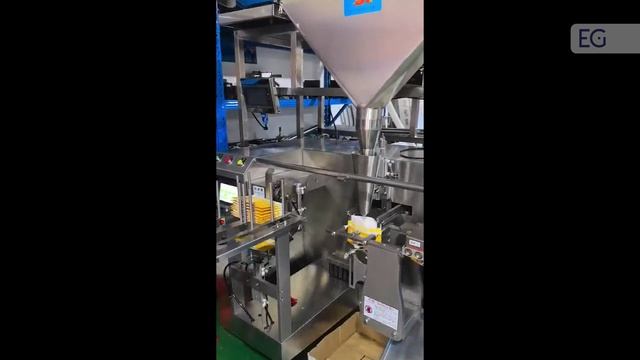 Линия для упаковки гранулированных продуктов в дой-пак с зип-локом H210