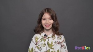 Видеовизитка юной актрисы Рыль Василисы