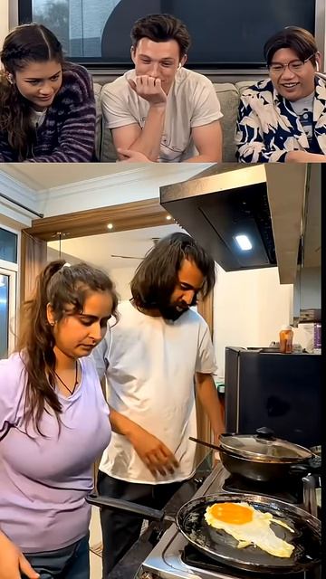 Том Холланд реагирует на вирусное видео