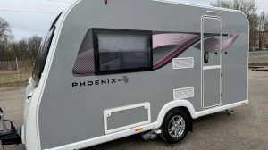 Алюминиевый караван-турист,малыш-крепыш BAILEY PHOENIX 2025 года на 2-3 места с отдельной душевой