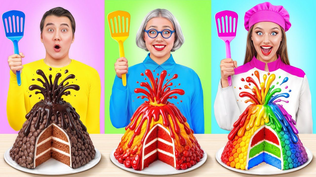 Кулинарный Челлендж Я против Бабушки Удивительные Лайфхаки и Хитрости