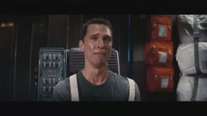 Момент где Купер плачет глядя сообщения с Земли | Интерстеллар