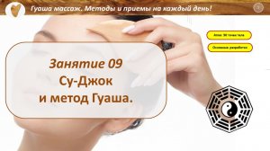 Методы Гуаша и Су-Джок