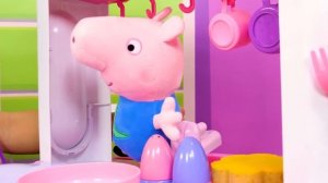 Принцесса Лея и Пеппа готовят  Play Doh пластилин