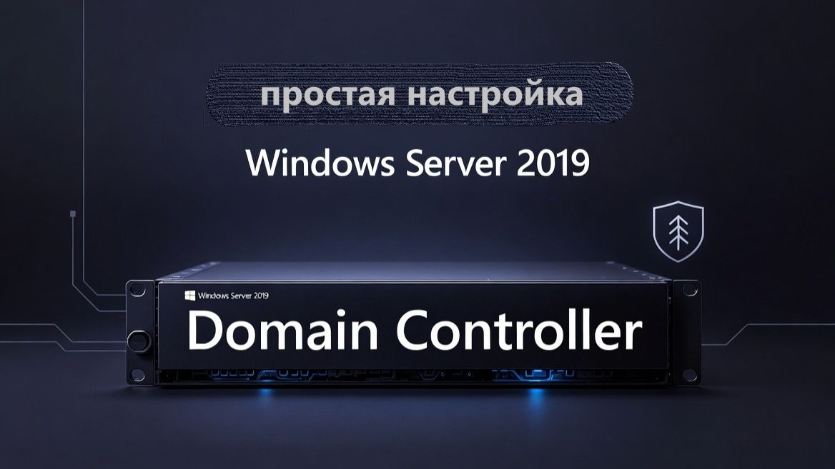 Запуск AD DC, WS2019 (Домен контроллер)